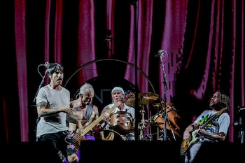 El grupo musical Red Hot