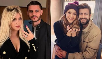 Wanda Nara, que es pareja