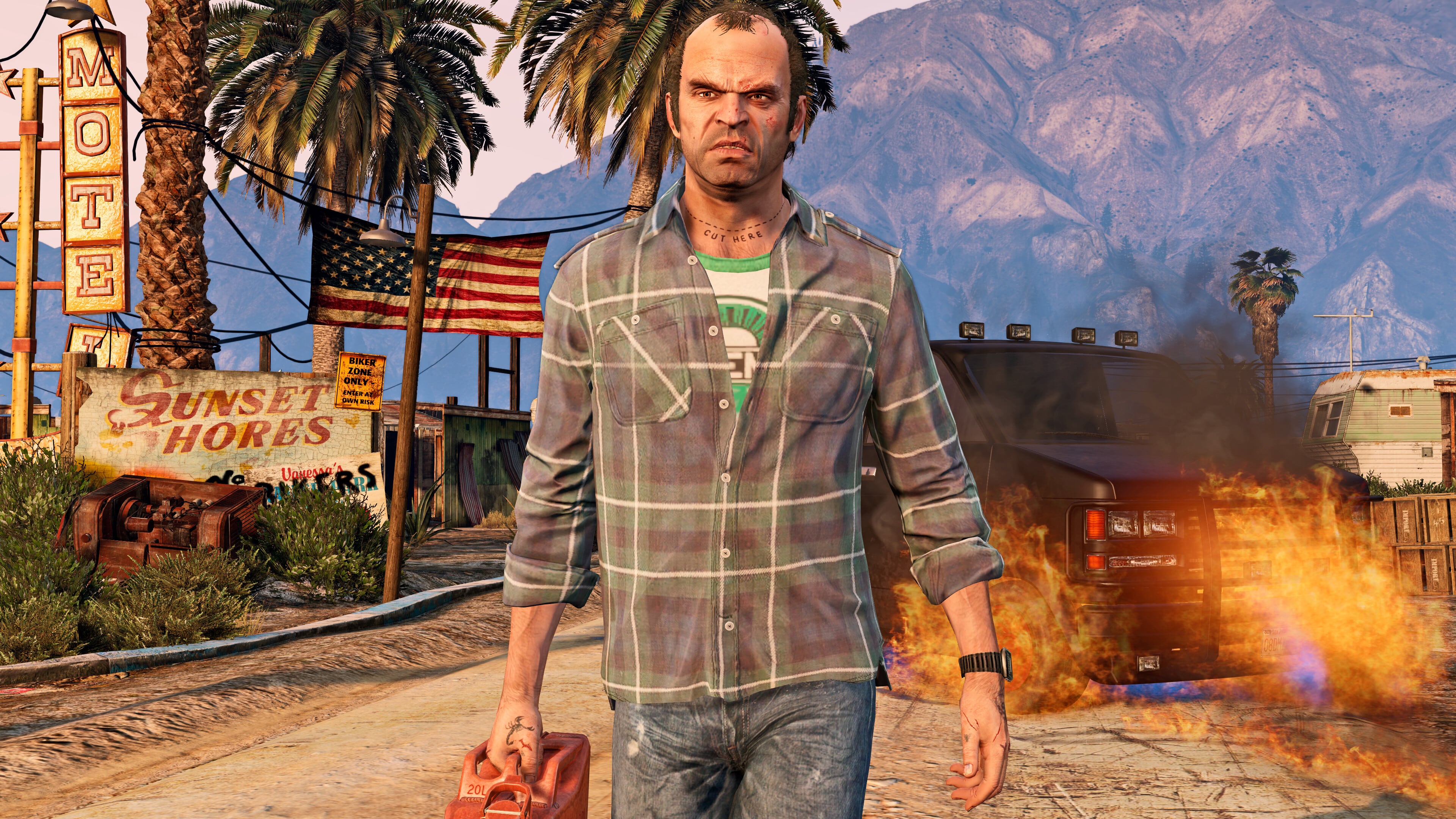 Steven Ogg sostuvo que GTA V funciona como una sátira de la violencia y la cultura estadounidense, una lectura que suele perderse en el debate público