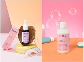 Aceite y acondicionador de Rulls.