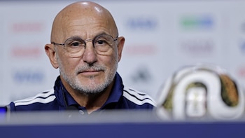 Luis de la Fuente: "Estoy nervioso porque nos volvemos en helicóptero; lo demás, estoy tranquilísimo"