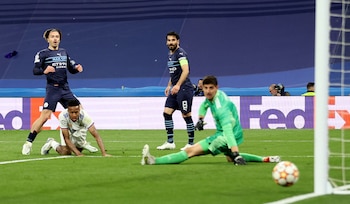 Jack Grealish se perdió una chance clara de gol (Reuters/Carl Recine)