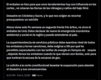 Gustavo Petro le pidió a