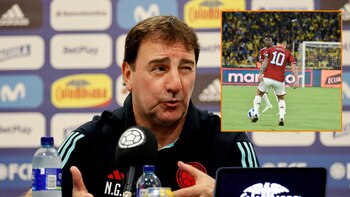 Néstor Lorenzo lleva 12 partidos dirigidos con la selección Colombia, en ninguno ha perdido - crédito EFE y Federación Colombiana de Fútbol