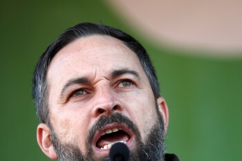 Santiago Abascal, líder de Vox