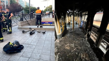 Imágenes de la explosión de