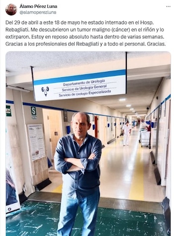 Álamo Pérez Luna anunció que