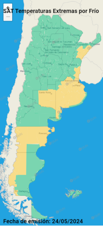 alerta por frío extremo