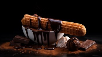 Churros con chocolate, en Argentina
(Imagen