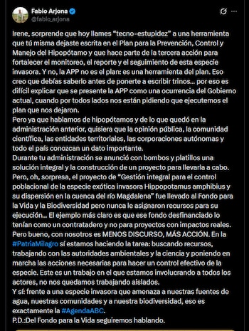 Fabio Arjona - crédito @fabio_arjona/X