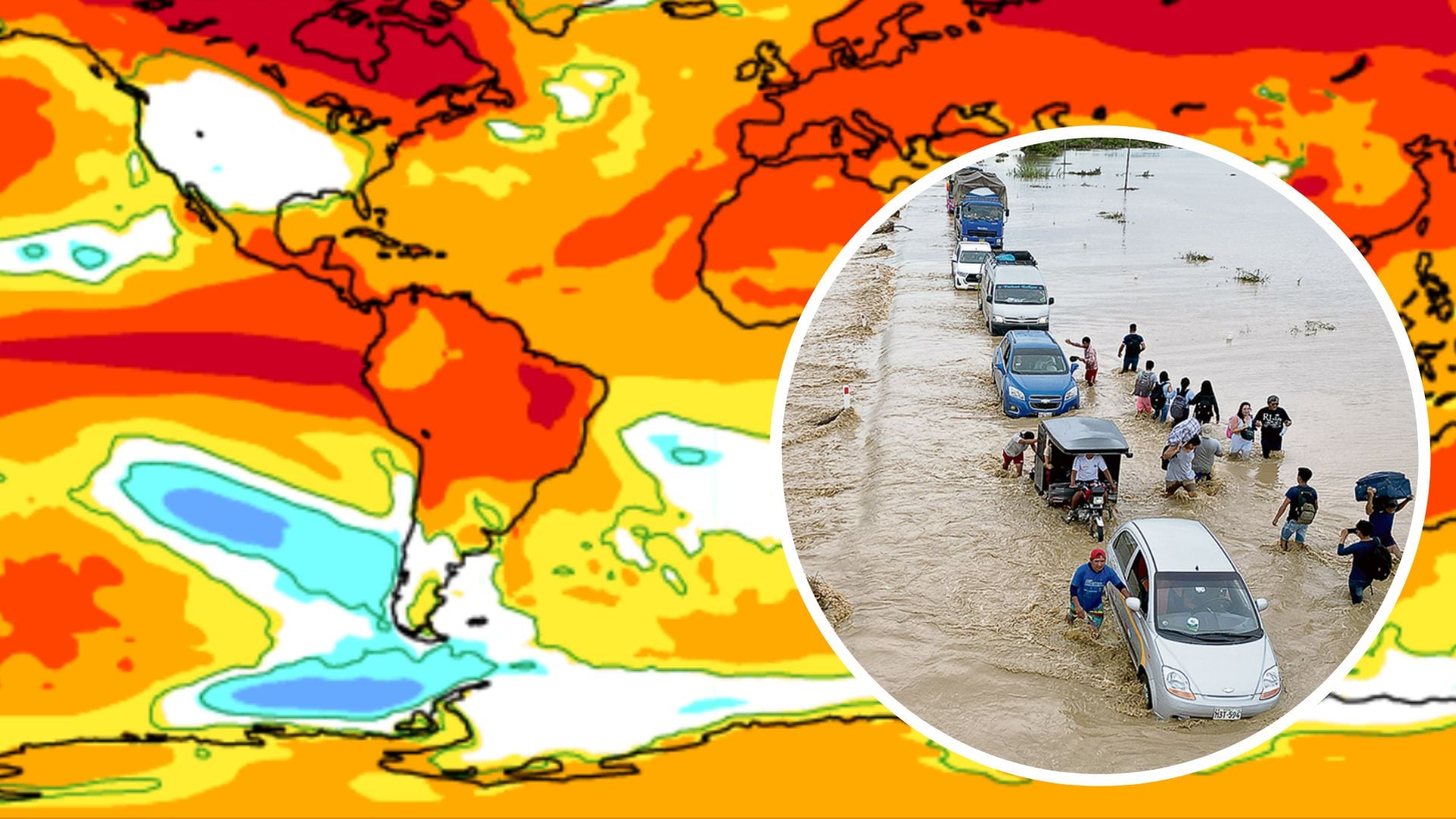 El ENFEN mantiene el estado de alerta de El Niño Costero en Perú y prevé su persistencia hasta febrero de 2027. (Infobae)