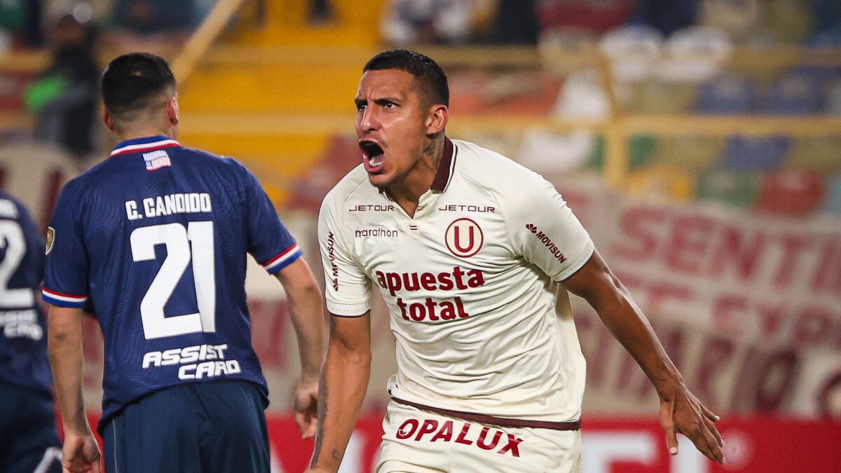 Universitario remonta 4-2 a Nacional y empareja el Grupo B de la Libertadores — image 1