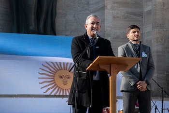 Presentaron las obras de refacción del Monumento a la Bandera de Rosario