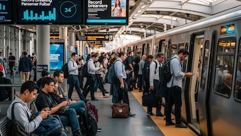 Más californianos eligen el tren: el precio de la gasolina provoca cambios en el transporte público