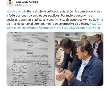 Fabio Arias, presidente de la