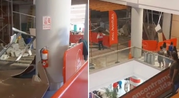 Usuarios registran el momento en