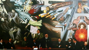 Tras 50 años, recuperan un mural monumental borrado por Pinochet