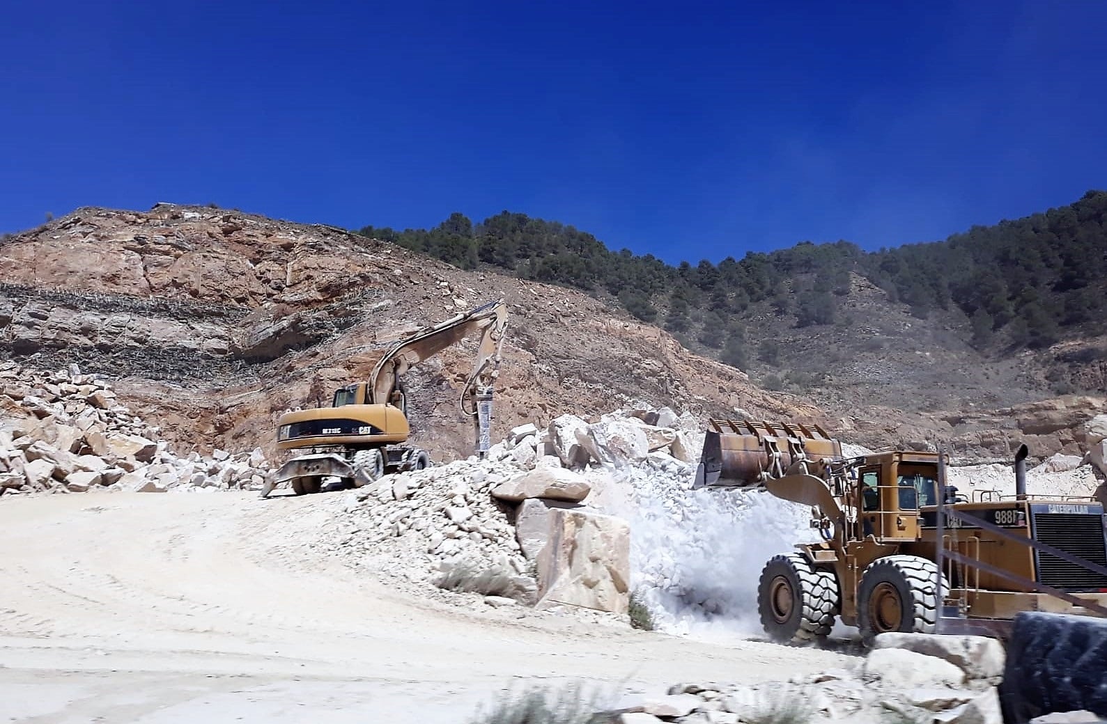 Explotación minera en Macael, Almería. (Europa Press)
