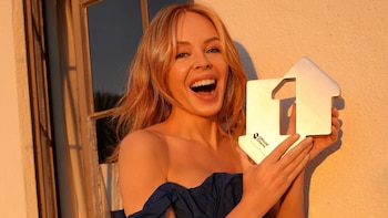 Kylie Minogue hizo historia con