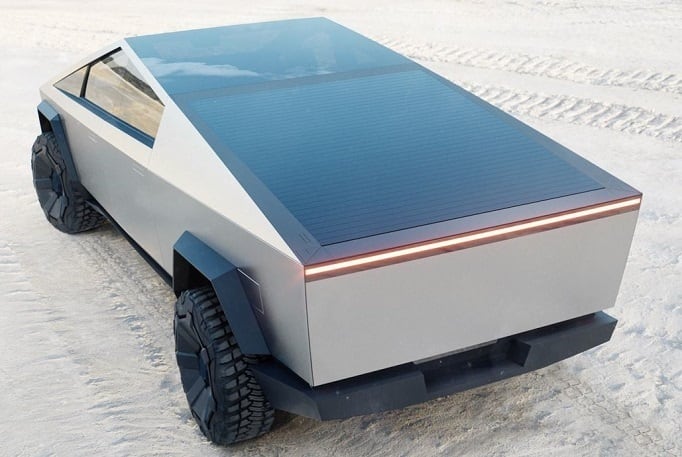 Una de las cualidades del Tesla Cybertruck es que, más allá de su diseño, esta camioneta eléctrica tiene carrocería de acero inoxidable (Europa Press)