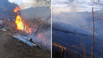 La Ungrd mantiene seguimiento sobre más de 600 eventos relacionados con incendios forestales registrados en más de 200 municipios del país durante agosto, como el departamento de Nariño - crédito @ContGanadero/X