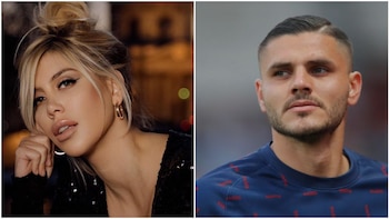 Wanda Nara y Mauro Icardi,