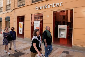 Oficina de Bankinter en Málaga.