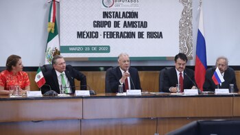 The 4T in the Congress of the Union, together with the PRI, installed the Mexico-Russia Friendship Group