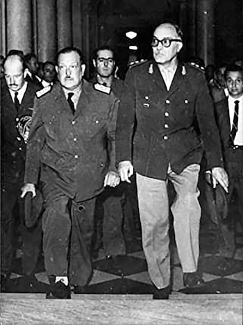 El almirante Agustín Penas y