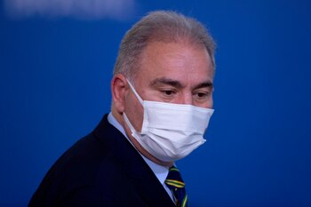 El ministro de la Salud, Marcelo Queiroga, en una fotografía de archivo. EFE/Joedson Alves