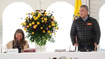 Iván Duque en la cumbre