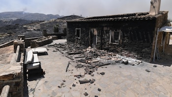 El incendio de Los Gallardos deja 12 muertos, 23 no localizados y 1.405 desalojados
