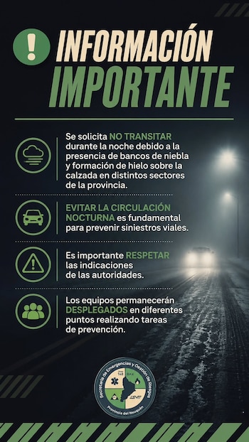 Los camiones sin cadenas agravan los problemas en la Cuesta del Rahue y en tramos de la Ruta Nacional 237 cuando quedan cruzados sobre la calzada