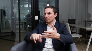 Juan Lobato, senador y exlíder