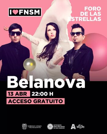 Belanova en la Feria de