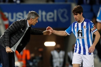 El entrenador de la Real