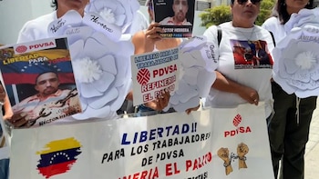 Familias piden libertad de 78 presos por presunto caso de contrabando en PDVSA