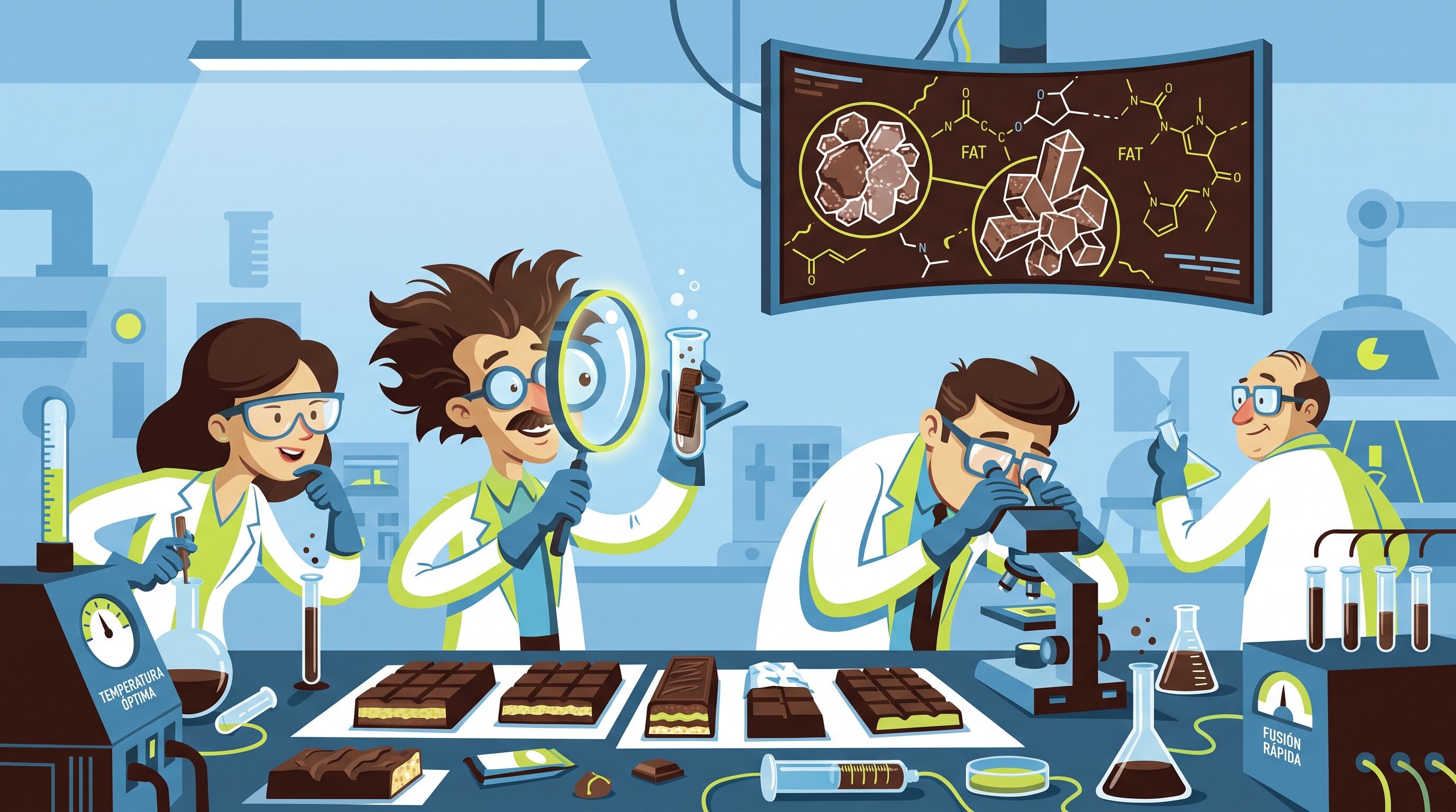 Investigación sobre chocolate resistente al calor avanza con inteligencia artificial