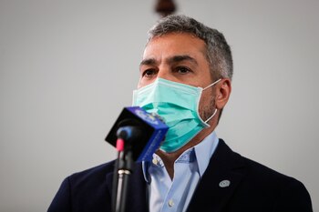 El presidente de Paraguay, Mario Abdo Benítez (EFE/ Federico Anfitti/Archivo)