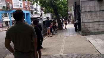 Coronavirus en Argentina: largas colas