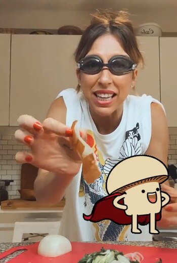 Florencia Bertotti compartió una particular