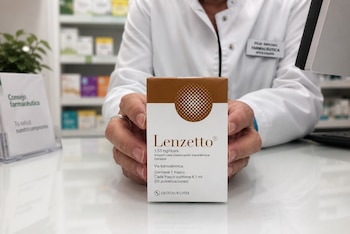 Imagen del medicamento Lenzetto.