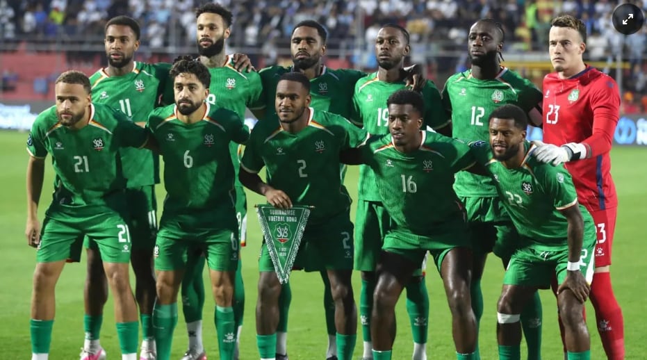 La derrota por 1-0 ante Guatemala dejó al seleccionado de Surinam fuera de los cuartos de final de la Liga de Naciones de la Concacaf. (Imagen de cortesía)