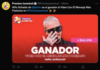 J Balvin se llevó el