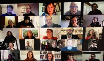 Parte del jurado de las