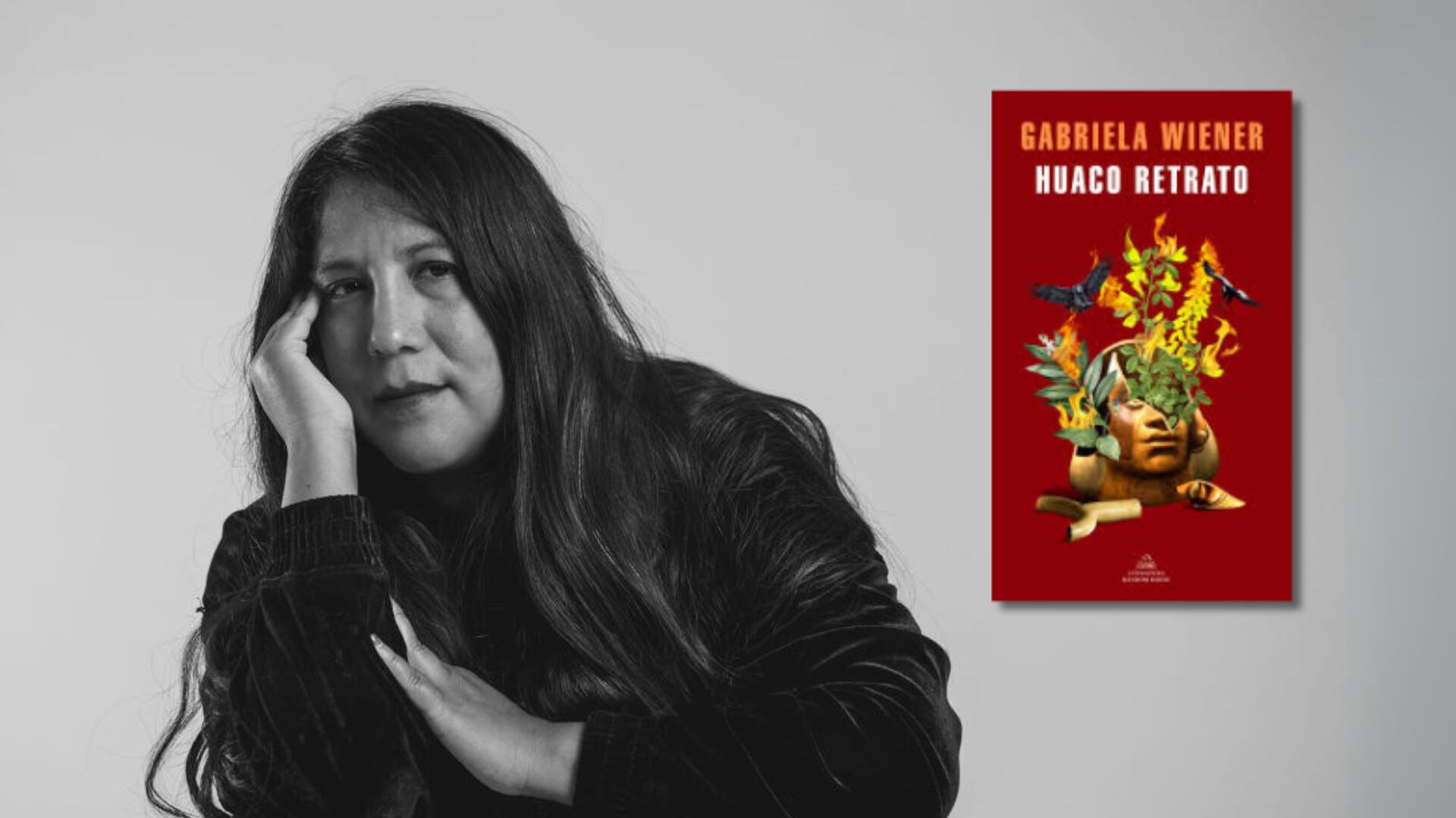 Gabriela Wiener es finalista del Premio Internacional Rómulo Gallegos por su novela Huaco retrato. (Composición Infobae)