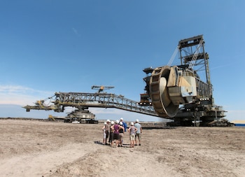 La imponente Bagger 293, antes