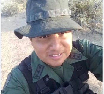 El capitán Víctor Pimienta Salazar,