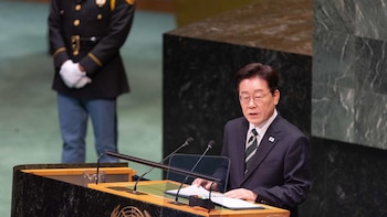 El presidente de Corea del Sur reivindica el diálogo con Corea de Norte y la mediación entre Trump y Kim