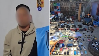 Robaban camionetas de alta gama y cayeron por el pago de un turno en un hotel alojamiento